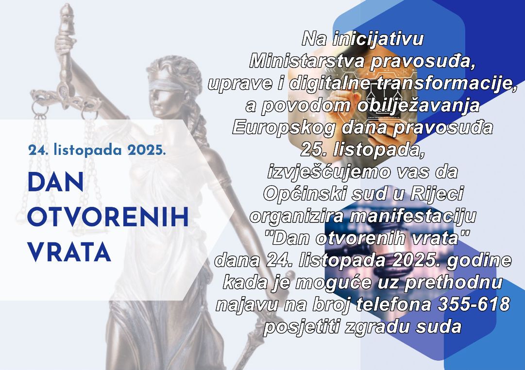 Općinski sud u Rijeci - Dan otvorenih vrata 2025.